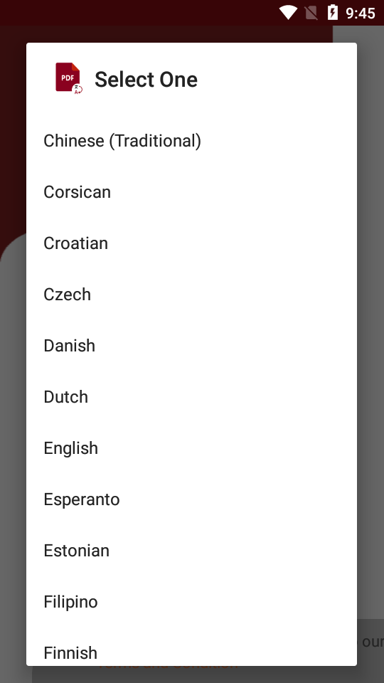 Pdf Translator截图2