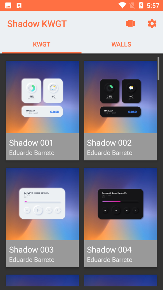Shadow KWGT截图4