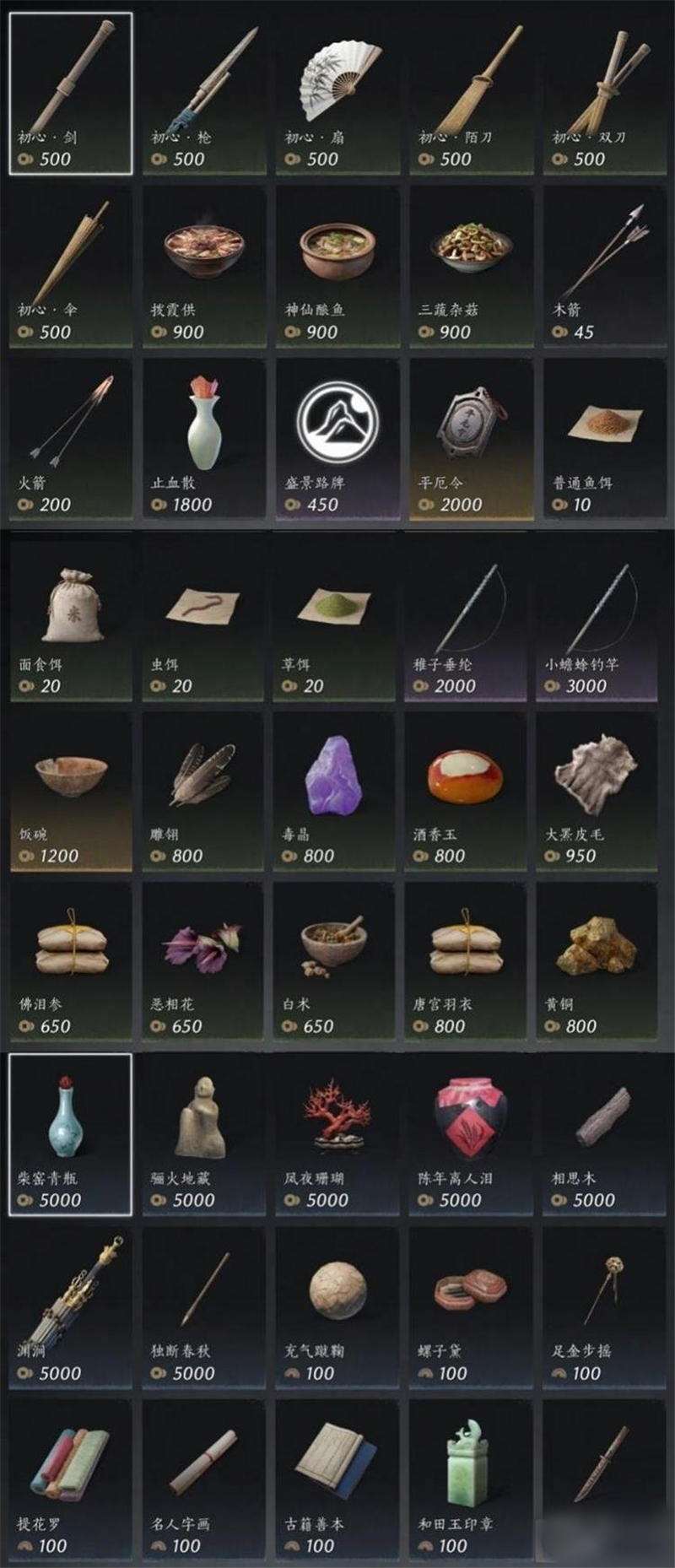 燕云十六声全商人具体位置大全-燕云十六声全商人位置在哪[图1]