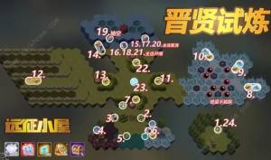 剑与远征晋贤试炼怎么过 晋贤试炼通关路线图攻略[图2]