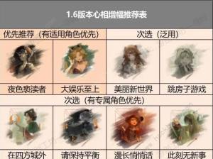 重返未来1999 1.6版本6星心相增幅推荐表 1.6版本6星心相选择推荐[图1]