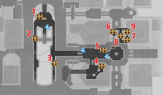 崩坏星穹铁道黄金的时刻全宝箱位置[图2]
