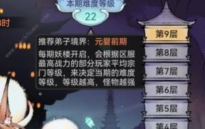 最强祖师九层妖楼攻略 九层妖楼速通打法奖励详解[图1]