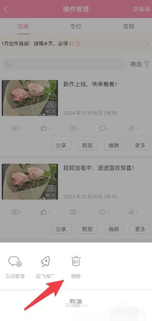 b站如何把投稿设为私密[图4]