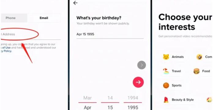tiktok如何注册一个账号[图3]