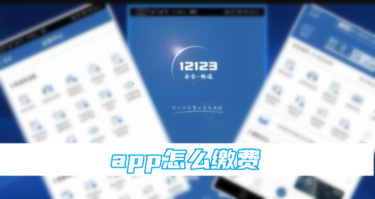 交管12123app怎么缴费[图1]