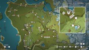 原神琼玑野宝箱点位大全 琼玑野全宝箱位置点一览[图3]