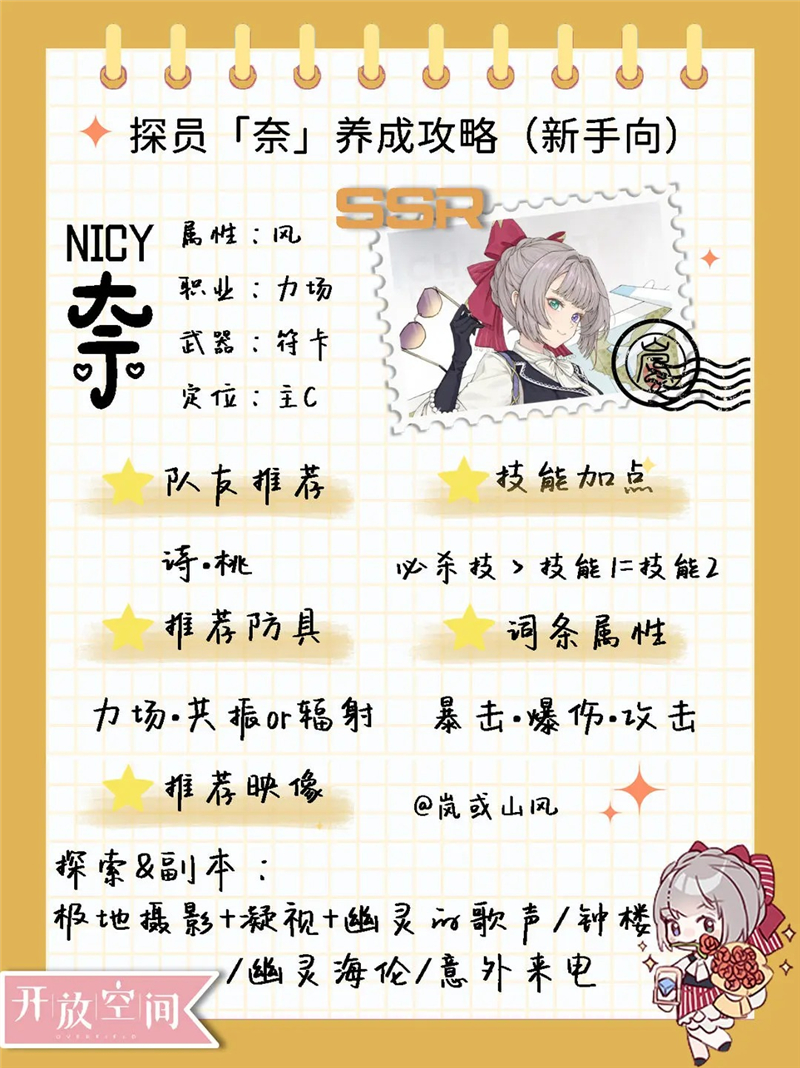 开放空间探员奈培养攻略指南[图8]