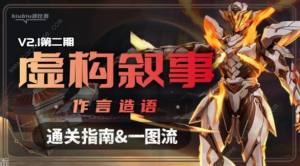崩坏星穹铁道2.1虚构叙事第二期一图流攻略 2.1作言造语通关打法推荐[图1]