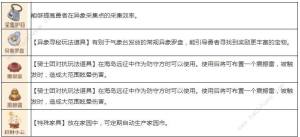 森之国度手艺秘传器产物大全 所有产物属性效果一览[图3]