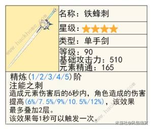 原神克洛琳德武器推荐 克洛琳德武器平替及专武攻略[图3]