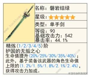 原神克洛琳德武器推荐 克洛琳德武器平替及专武攻略[图9]