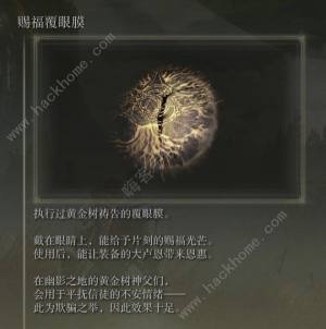 艾尔登法环黄金树之影DLC赐福覆眼膜在哪 DLC赐福覆眼膜位置获取详解[图1]