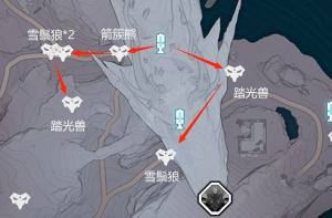 鸣潮1.1乘霄山Cost3声骸点在哪 乘霄山Cost3声骸刷取路线图分享[图10]