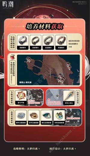 鸣潮长离培养攻略一图流 长离升级培养材料/武器/声骸/配队推荐[图3]
