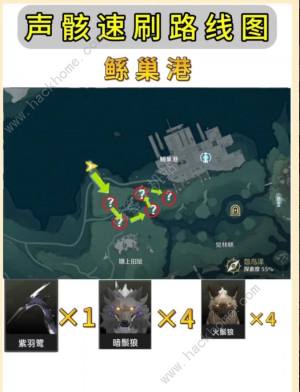 鸣潮长离升级材料收集路线图 长离声骸突破材料锄大地路线一览[图3]