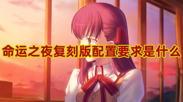 命运之夜复刻版配置要求介绍[图1]