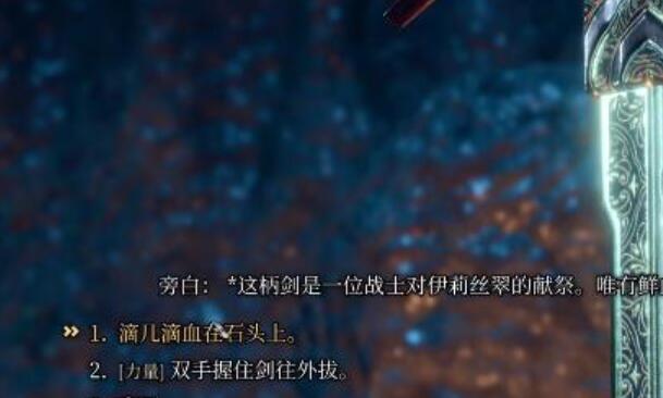 博德之门3石中剑生离死别在哪[图6]
