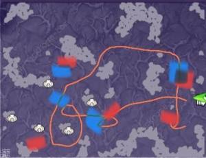 阿瑞斯病毒2迷雾森林怪物分布图 迷雾森林牛鹿在哪[图2]