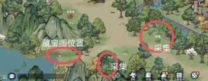 方寸对决栖霞镇藏宝图在哪 栖霞镇藏宝图位置收集攻略[图2]