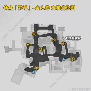 崩坏星穹铁道仙舟罗浮金人巷宝箱在哪 仙舟罗浮金人巷全宝箱收集攻略[图2]