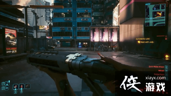 《赛博朋克2077》2.0版本新功能！检视武器装备动画[图2]