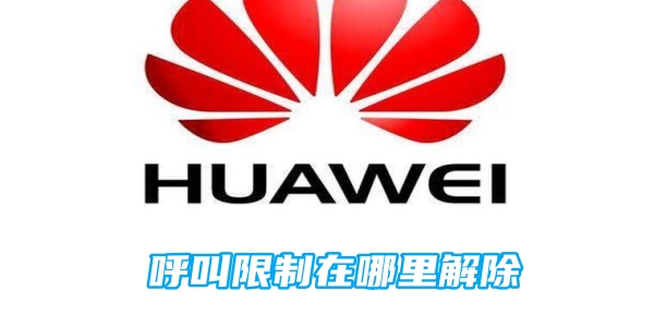 华为手机呼叫限制在哪里解除[图1]