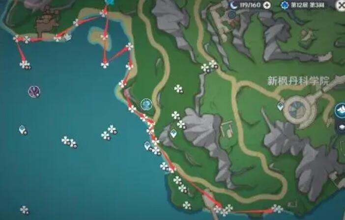 原神4.1版79个幽光星星采集路线介绍[图3]