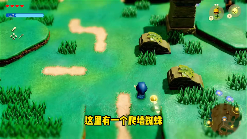 塞尔达传说智慧‌攀墙蜘蛛获取方法[图4]