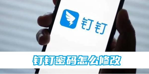 钉钉密码怎么修改[图1]
