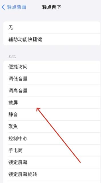 苹果手机背部轻点两下怎么设置[图6]