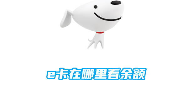 京东e卡在哪里看余额[图1]