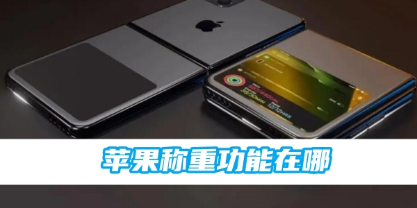 苹果称重功能在哪[图1]