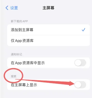 iphone主屏幕搜索怎么关闭[图4]