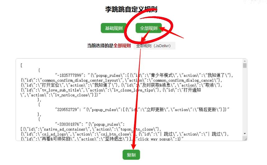 李跳跳自定义规则怎么导入[图3]