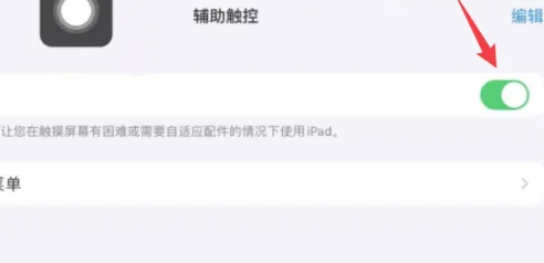 ipad如何调出悬浮球[图4]